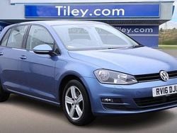 Blue Used 2016 VW Golf VII Edition Hatchback | £8,990 (Fair price)