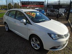 White Used 2013 Seat Ibiza ST Estate | £3,490 (A bit pricey)