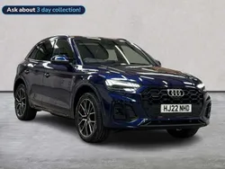 Blue Used 2022 Audi Q5 Comfort SUV | £39,983 (Fair price)
