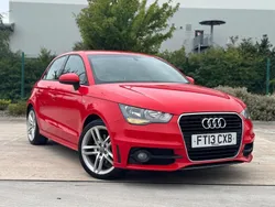 Red Used 2013 Audi A1 Sportback S-Line Hatchback | £8,800 (Fair price)
