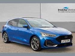 Blue Used 2022 Ford Focus ST-Line Hatchback | £18,990 (A bit pricey)