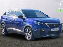 Blue Used 2018 Peugeot 3008 GT-line Estate | £13,799 (Fair price)