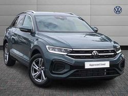 Blue Used 2025 VW T-Roc R-line SUV | £27,990 (Fair price)