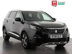 Black Used 2018 Peugeot 5008 GT-line MPV | £15,199 (Fair price)