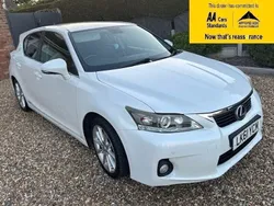White Used 2011 Lexus CT200h Hatchback | £6,980 (A bit pricey)