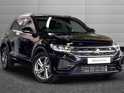 Black Used 2025 VW T-Roc R-line SUV | £28,595 (Fair price)