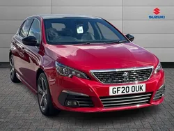 Red Used 2020 Peugeot 308 GT-line Hatchback | £10,495 (Fair price)