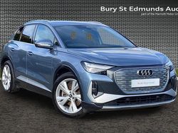 Blue Used 2022 Audi Q4 e-tron S-Line SUV | £20,727