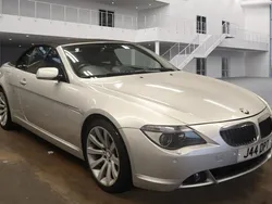 Silver Used 2007 BMW 630 Cabriolet Sport Line Cabriolet | £3,599