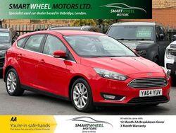 Red Used 2015 Ford Focus Titanium Hatchback | £4,340 (Super price)