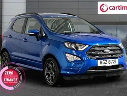Blue Used 2022 Ford Ecosport ST-Line SUV | £12,599 (Fair price)
