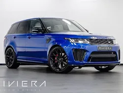 Blue Used 2021 Land Rover Range Rover Sport SVR SUV | £47,995 (Super price)