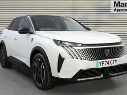 White Used 2025 Peugeot e-3008 GTi SUV | £28,796