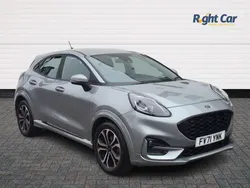 Silver Used 2022 Ford Puma ST-Line SUV | £15,399 (Fair price)