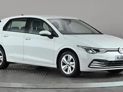 White Used 2021 VW Golf VIII Life Hatchback | £11,648 (Fair price)