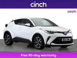 White Used 2021 Toyota C-HR Design SUV | £17,999 (Good price)