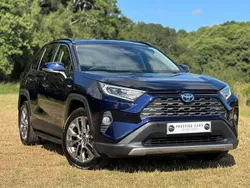Blue Used 2021 Toyota RAV4 Hybrid SUV | £26,992 (Fair price)