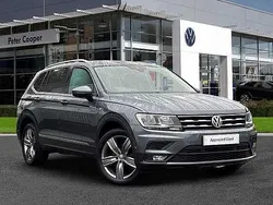 Platinum grey Used 2021 VW Tiguan Allspace Match SUV | £21,851 (Good price)