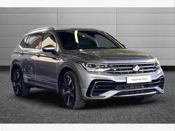Silver Used 2025 VW Tiguan Allspace R-line SUV | £35,995 (Expensive)