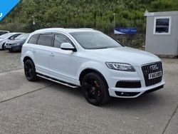 White Used 2013 Audi Q7 S-line plus SUV | £12,450 (Good price)