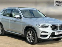 Silver Used 2020 BMW X3 xLine SUV | £25,814 (Super price)
