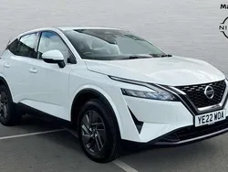 White Used 2022 Nissan Qashqai Acenta Premium SUV | £17,580 (Good price)