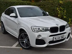 White Used 2014 BMW X4 M Sport SUV | £12,990 (Fair price)