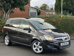 Black Used 2008 Vauxhall Zafira SRi MPV | £1,495 (Super price)