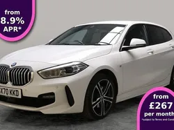 White Used 2020 BMW 118 M Sport Hatchback | £19,282 (Fair price)