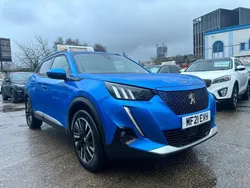 Blue Used 2021 Peugeot e-2008 GT-line SUV | £9,995 (Fair price)