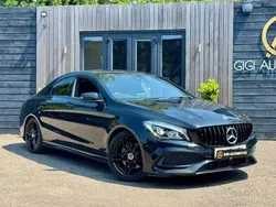 Black Used 2017 Mercedes CLA220 AMG line Sedan | £14,990 (Fair price)