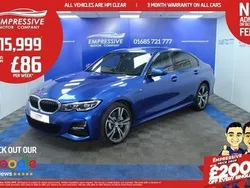 Blue Used 2021 BMW 330 M Sport Sedan | £15,999 (Fair price)