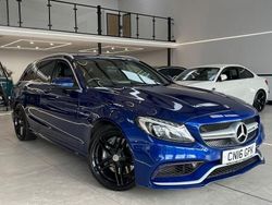 Blue Used 2016 Mercedes C63 AMG AMG Estate | £20,995 (A bit pricey)