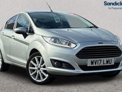 Moondust silver (premium) Used 2017 Ford Fiesta Titanium Hatchback | £6,985 (Good price)