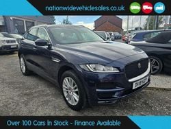Blue Used 2018 Jaguar F-Pace Portfolio SUV | £11,999 (Good price)
