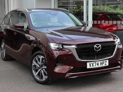 Red New 2025 Mazda CX-80 Takumi-Line SUV | £47,946 (Fair price)