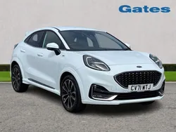 White Used 2022 Ford Puma ST-Line Hatchback | £18,699 (A bit pricey)