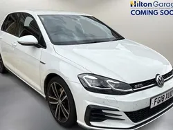 White Used 2018 VW Golf VII GTD Hatchback | £15,050 (Fair price)