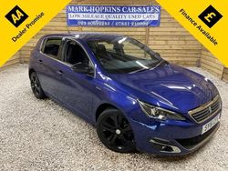Blue Used 2016 Peugeot 308 GT-line Hatchback | £10,995 (A bit pricey)