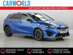 Blue Used 2024 Kia Ceed GT-Line Hatchback | £18,300 (Fair price)