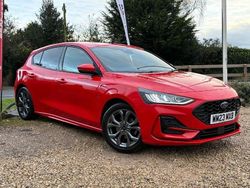 Red Used 2023 Ford Focus ST-Line Hatchback | £13,650 (Fair price)