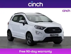 White Used 2022 Ford Ecosport ST-Line SUV | £12,969 (Fair price)