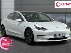 White Used 2020 Tesla Model 3 Long Range Sedan | £22,740 (Expensive)