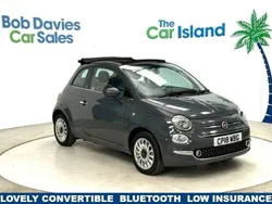 Grey Used 2018 Fiat 500C Lounge Cabriolet | £7,450 (Fair price)