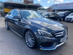 Grey Used 2015 Mercedes C200 AMG Line Premium Plus Sedan | £12,349 (Expensive)
