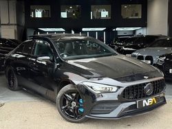 Black Used 2021 Mercedes CLA200 AMG line Coupe | £25,995 (Expensive)