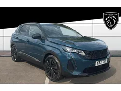 Blue Used 2022 Peugeot 3008 Premium SUV | £15,623 (Fair price)