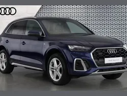 Blue Used 2024 Audi Q5 S-Line SUV | £39,664 (Fair price)