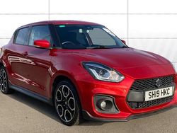 Red Used 2019 Suzuki Swift Sport Hatchback | £11,996 (Fair price)