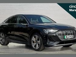 Black Used 2021 Audi e-tron Sportback S-Line SUV | £24,144 (Good price)